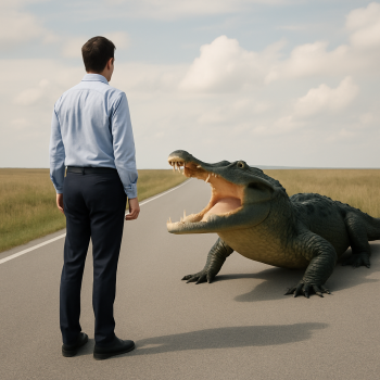 The Closest Alligator